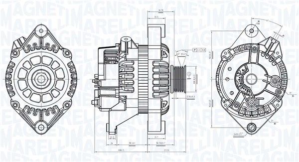 MAGNETI MARELLI Laturi 063731053010